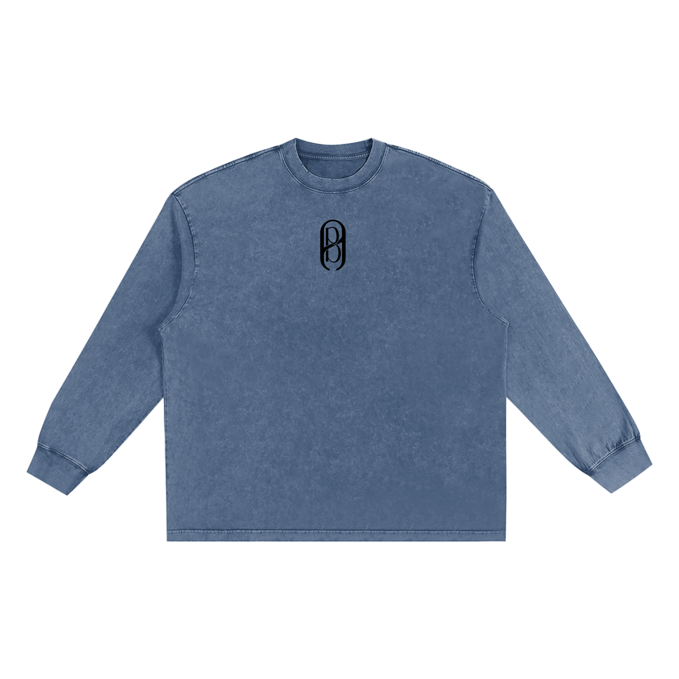 Snow Washed Frayed Edge T-Shirt