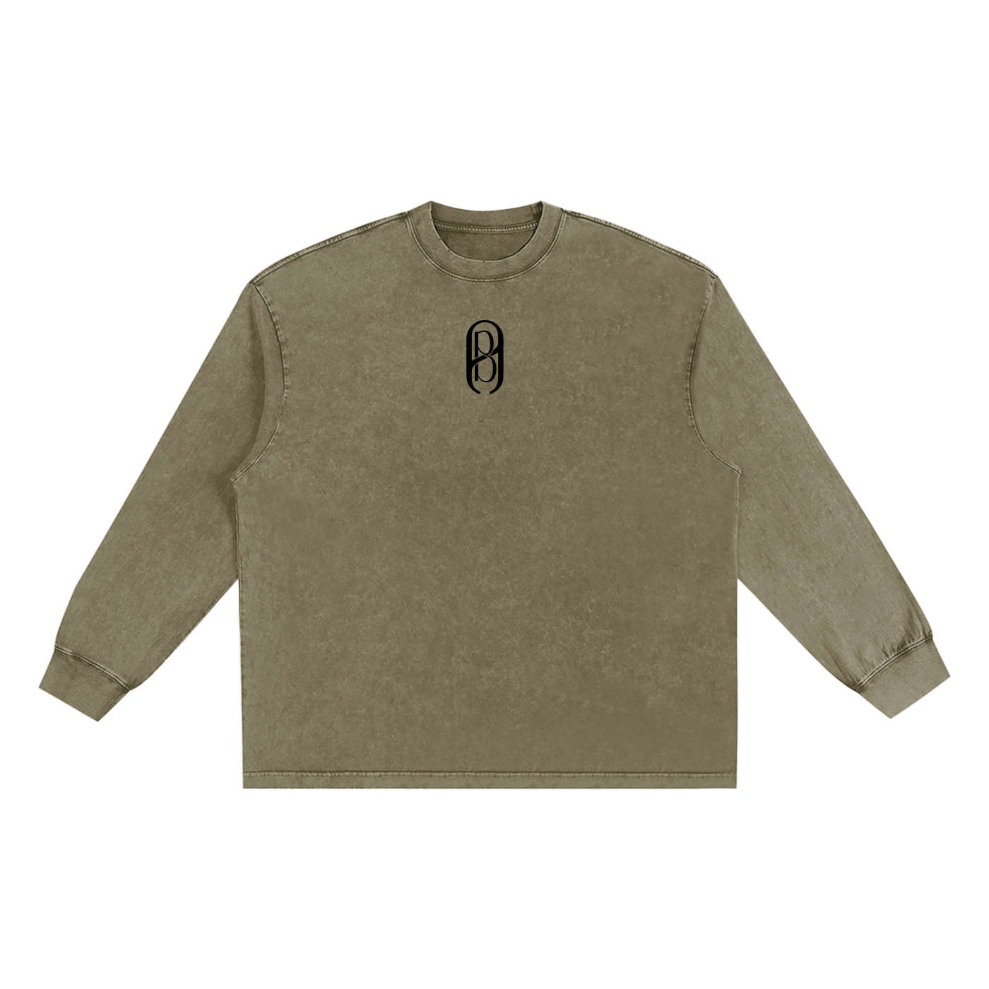 Snow Washed Frayed Edge T-Shirt