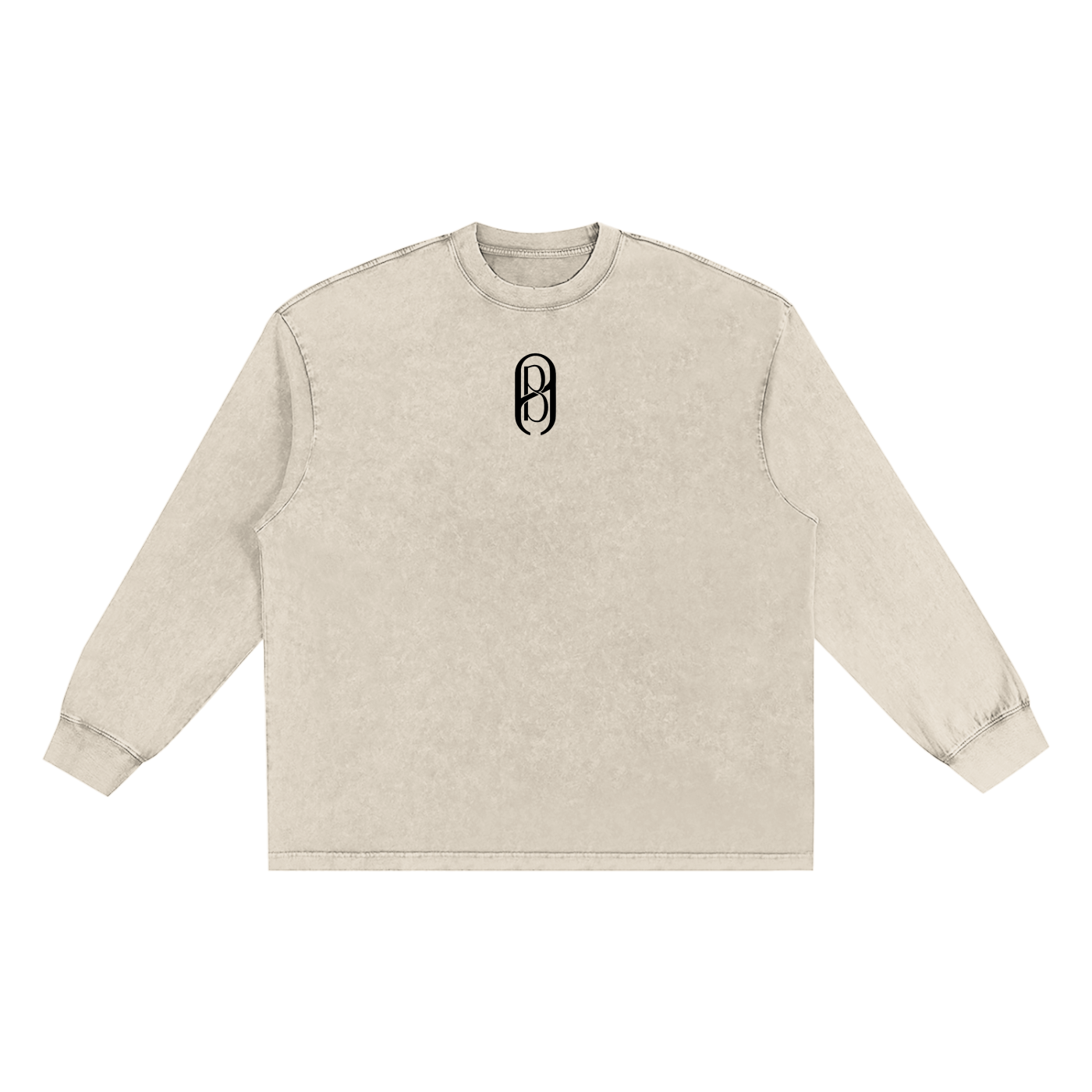 Snow Washed Frayed Edge T-Shirt