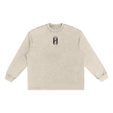 Snow Washed Frayed Edge T-Shirt