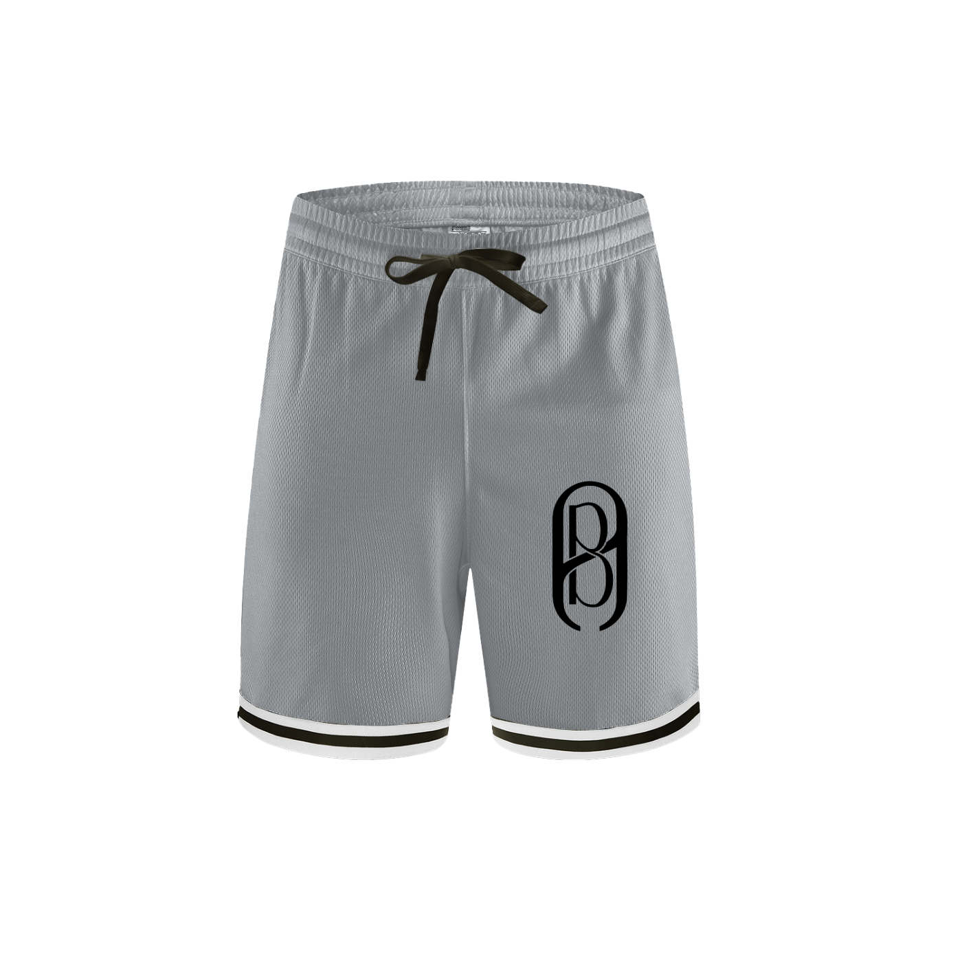Classic Stripe Trim Basketball Shorts