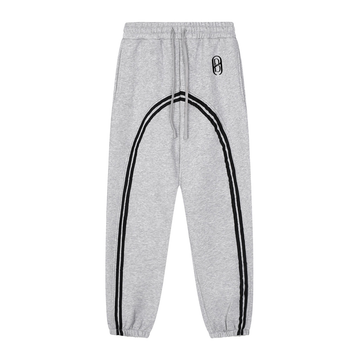 Sun Fade Contrast Tape Fleece Jogged Sweatpants